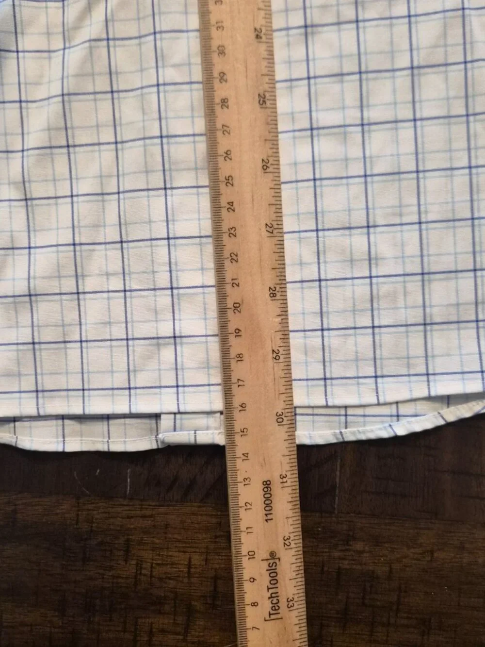 J.Crew Ludlow Slim Fit White Check Button-Down Dress Shirt Size 15/34 G327